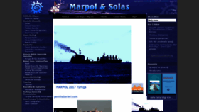 What Marpolandsolas.com website looked like in 2018 (5 years ago)
