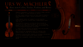 What Maechler.de website looked like in 2018 (5 years ago)