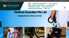 What Medicalguardian.com.sg website looked like in 2018 (5 years ago)