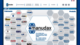 What Manudax.fr website looked like in 2018 (5 years ago)