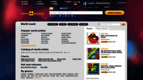 What Music-bazaar.net website looked like in 2018 (5 years ago)