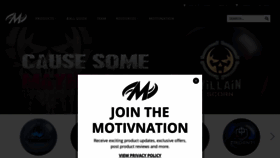 What Motivbowling.com website looked like in 2018 (5 years ago)