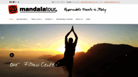 What Mandalatour.com website looked like in 2018 (5 years ago)