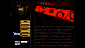 What Medusabodypiercing.com website looked like in 2018 (6 years ago)