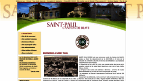 What Mairie-st-paul.com website looked like in 2018 (5 years ago)