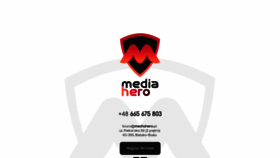 What Mediahero.pl website looked like in 2018 (5 years ago)