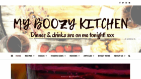 What Myboozykitchen.co.za website looked like in 2018 (5 years ago)
