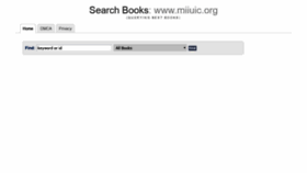What Miiuic.org website looked like in 2018 (5 years ago)