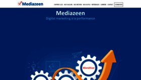 What Mediazeen.com website looked like in 2018 (5 years ago)