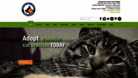 What Montgomerycountypets.com website looked like in 2018 (5 years ago)