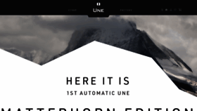 What Montres-une.com website looked like in 2018 (5 years ago)
