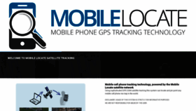 What Mobilelocate.net website looked like in 2018 (5 years ago)