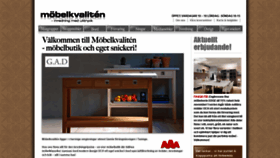 What Mobelkvaliten.se website looked like in 2018 (5 years ago)
