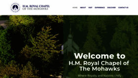 What Mohawkchapel.ca website looked like in 2018 (5 years ago)