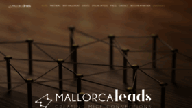 What Mallorcaleads.com website looked like in 2018 (5 years ago)