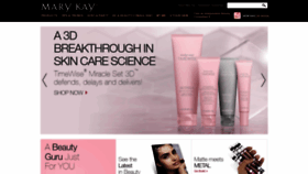 What Marykay.ie website looked like in 2018 (5 years ago)