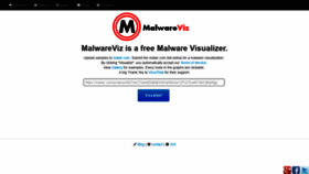 What Malwareviz.com website looked like in 2018 (5 years ago)