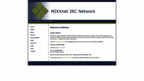 What Mixxnet.net website looked like in 2018 (5 years ago)