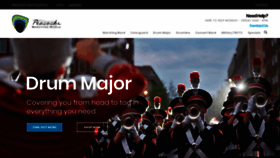 What Marchingworld.com website looked like in 2018 (5 years ago)