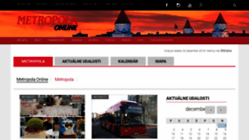 What Metropola.zenskyweb.sk website looked like in 2018 (5 years ago)