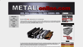 What Metalionline.com website looked like in 2018 (5 years ago)