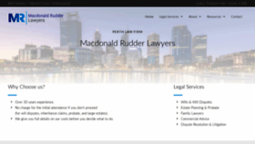 What Mrlegal.com.au website looked like in 2018 (5 years ago)