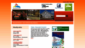 What Mkrumlov.cz website looked like in 2018 (5 years ago)