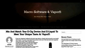 What Marco-software.com website looked like in 2018 (5 years ago)