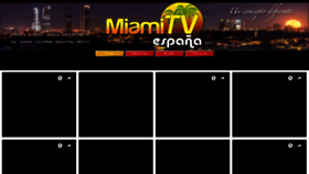 What Miamitv.es website looked like in 2018 (5 years ago)