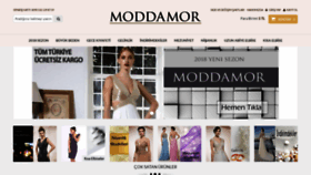 What Moddamor.com website looked like in 2018 (5 years ago)