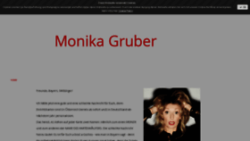 What Monika-gruber.de website looked like in 2018 (5 years ago)