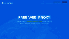 What M.4everproxy.com website looked like in 2018 (5 years ago)