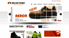 What Mcaetano.pt website looked like in 2018 (5 years ago)