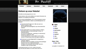 What Mastiffs.nl website looked like in 2018 (5 years ago)