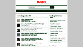 What Musik21.wapku.net website looked like in 2018 (5 years ago)