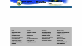 What Mininfra.gov.rw website looked like in 2018 (5 years ago)