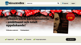 What Manadensbok.se website looked like in 2018 (5 years ago)