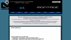 What Moessieurs.com website looked like in 2018 (5 years ago)