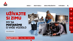 What Mitsubishimotors.sk website looked like in 2018 (5 years ago)