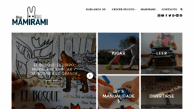 What Mamirami.es website looked like in 2018 (5 years ago)