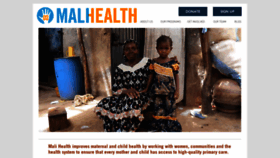 What Malihealth.org website looked like in 2018 (5 years ago)