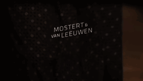 What Mostertvanleeuwen.nl website looked like in 2018 (5 years ago)