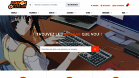What Manga-occasion.com website looked like in 2018 (5 years ago)