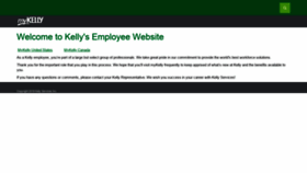 What Mykelly.com website looked like in 2018 (5 years ago)