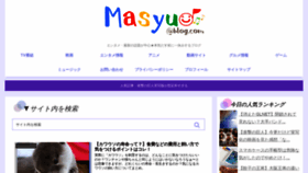 What Masyuo.com website looked like in 2018 (5 years ago)