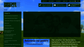 What Maschendraht24.de website looked like in 2018 (5 years ago)