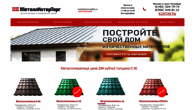 What Metaltiling.ru website looked like in 2018 (5 years ago)
