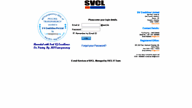 What Mail.svcl.in website looked like in 2018 (5 years ago)
