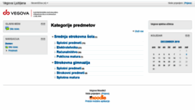 What Moodle2.vegova.si website looked like in 2018 (5 years ago)