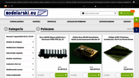 What Modelarski.eu website looked like in 2018 (5 years ago)